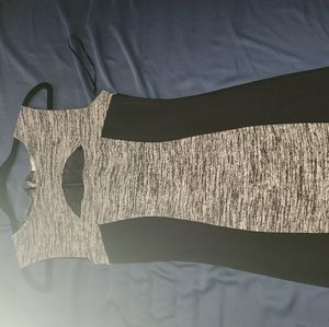 Grey/black dress